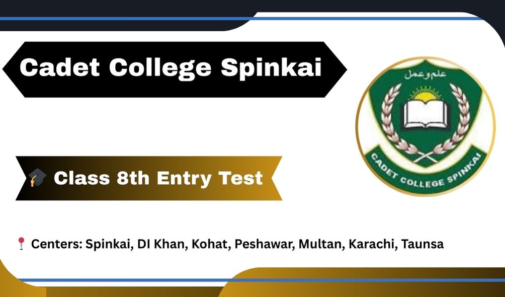 Cadet College Spinkai Admission